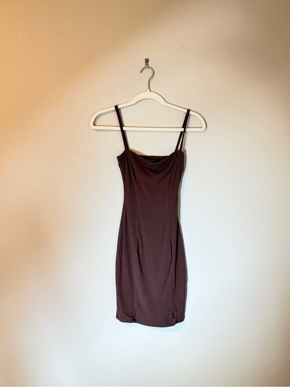 Brown Spaghetti Strap tight  Dress size small